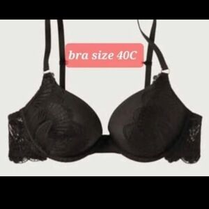 Elegant Black Lace Bra